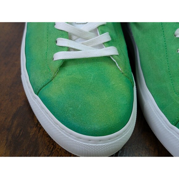 Good Man Brand Legend Low Top Sneakers Green Suede Mens Size US 11 Italy main image 10